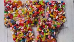 JELLY BELLY GOURMET JELLY BEANS Assorted Flavors 8oz ea * 2.5lbs LOT OF 5
