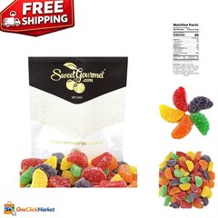 Bulk Chewy Jelly Candy | 1 Pound Assorted Fruit Slices – Perfect for All Ages