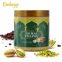 Upgraded Dubai Chocolat 10.58oz Real 30% Pistachio Content with Silky Chocolate