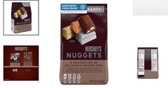 Value Size NUGGETS Assorted Chocolate Candy Pack, 26 oz – Individually Wrapped