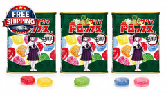 – Japanese Sakuma Drops Assorted Fruit Hard Candy – Kimetsu No Yaiba Edition (Ti