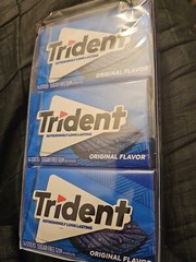 12 Packs Trident Original Sugar Free Gum – 14 Sticks Per Pack (Case)
