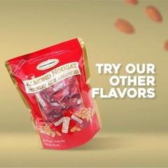 Assorted Almond Nougat Candy Gluten Free Soft Crunchy Halal Made in Canada 35…