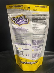 RI Andersen’s Crazy Candy Freeze Dried Lemon Bursts 3.3oz Flavored Snack Citrus
