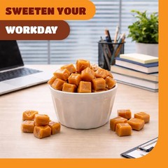 Individually Wrapped Caramel Candy – 2 Lbs, 150 Count for Gifting & Snacking