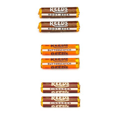 Reed’S Candy Rolls | Pack of Two Butterscotch + Two Cinnamon + Two Root Beer Rol