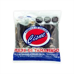 Pulpa De Tamarindo Cisne Acidulado Con Sal Mexican Tamarind Pulp 20 Pieces