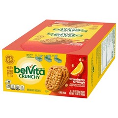 Belvita Cranberry Orange Breakfast Biscuits, 8 Packs