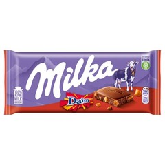 Milka Daim Alpine Milk Chocolate Bar With Daim Pieces 90g 3.1oz
