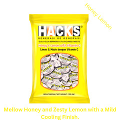 Hacks Herbal Sweets 5 Pack x 100g Each – Mixed Fruit & Menthol Variety Bundle