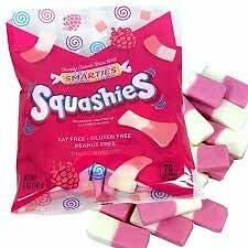 Smarties Squashies Foam Gummies Debut, 5 Ounce Peg Bag