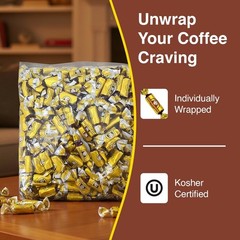 Coffee Caramels Candy Bulk Pack, 3lb Bag – Kosher Certified