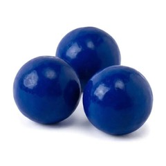 Premium Royal Blue Gumballs – Raspberry Flavor Bulk Bubble Gum Candy Fresh Treat