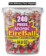 Ferrara MFMSCS16 Atomic FireBall Sweet Candies – 240 Pieces