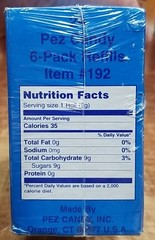 PEZ Single Brick Of Pez Candy Refills 24 Packs Of 6 Rolls Per Pack (144 Total)