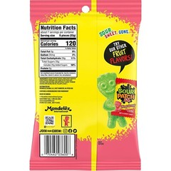 Sour Patch Kids Sweet and Sour Candy Watermelon, 8-Ounce Bag, Pack of 1