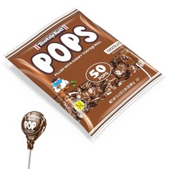 Tootsie Pops Chocolate Flavored Lollipops with Chocolatey Center 50 Count
