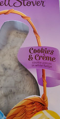 Russell Stover Cookies & Crème Chocolate Bunny Rabbit 1.3oz-New(See Below)
