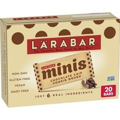 Larabar Minis Chocolate Chip Cookie Dough, Gluten Free 20 Count (Pack of 1)