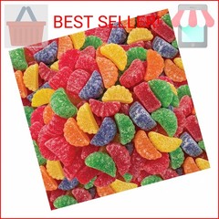Fruit Slices – 2 Pound Bulk Pack (About 65 Count) – Jelly Candy – Assorted Flavo