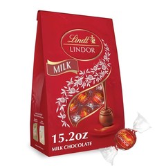 Experience Richness with Lindt Milk Chocolate Truffles – 15.2 oz Bag, Kosher