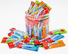 Mini Bars Assorted 1 lb – Bulk, Chewy Fruit Taffy, Gluten Free, 1 pound