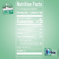 Sugar-Free Sweet Mint Gum Value Pack – 14ct/8pk