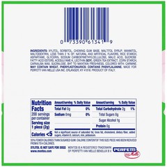 Chewing Gum Sugar-Free Bubble Fresh Flavor 50 Piece Bottle Bulk Pack of 4