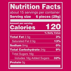 STARBURST FaveREDS Fruit Chews Candy, Chewy 15.6 Ounce (Pack of 1), Red,Pink