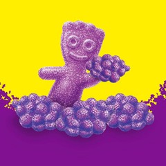 SOUR PATCH KIDS Grape Sour Gummy Candy 8.2 Oz Perfect for Parties Movies