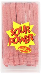 Sour Power Belts, Strawberry (150-Count Belts), 42.3 Ounce Tub
