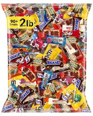Assorted Chocolate Candy Variety Pack 2 lb – Bulk Individually Wrapped Chocolate
