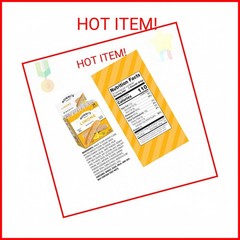 Nonni’s Limone Lemon-Iced Biscotti Cookies – Individually Wrapped Italian Tea-Ti