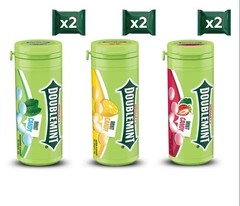 Doublemint Chewy Mints Candy Bottle 30g 3 Flavours Bulk Pack Multipack 6 Bottles
