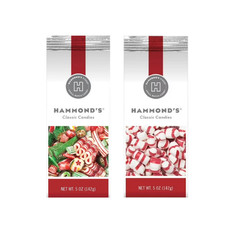 Hammonds Classic Hard Candy Mix Peppermint Puffs Colorful Love Valentine 2 Pack