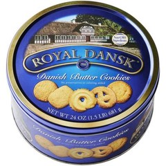 Lata De Galletas Danesas 24 Ounce Surtido Mantecoso Y Crujiente