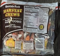 Tootsie Roll Harvest Chews Halloween Candy – 4 Fall Flavors – Pumpkin Spice, Etc
