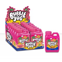 Bubble Jug | Tropical Fruit Gum | 90s Candy 1 Count (Pack of 12), Pink