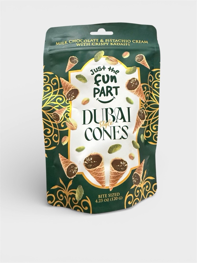 Just The Fun part Dubai Style Cones 4.23 Oz Exp 12/2027