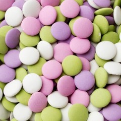 Bayside Candy Mint Lentils – Mini Pastel Chocolate Mint Lentils – Pastel Dark