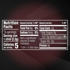Sugar Free Chewing Gum – 5 Pack of Juicy Strawberry Flavor, 15 Sticks Each