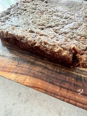 Old Fashioned Date Bars with oats & walnuts * optional Cream Cheese Frosting
