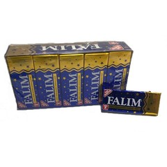 Sugarless Plain Gum, Mastic (20 Pack (100 Pieces))