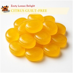 DISCS SUGAR FREE LEMON ~ tangy, guilt-free candy ~ 10LB – 160OZ ~ BEST PRICE