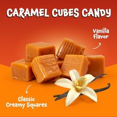 Caramel Candy – 2 Pound Pack – 150 Count – Classic Caramels