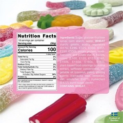 VINTERLAND Swedish Candy Mix 1.2 Pounds Bubs Big Ovals & Big Swedish Candy …