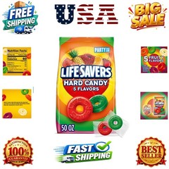 5 Flavors Hard Candy Party Size 50 oz Bag, Summer Road Trip Essentials