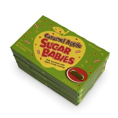 Caramel Apple Sugar Babies, Candy Coated Caramels, Nostalgic, Movie Theater Box,