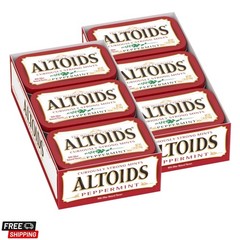Classic Peppermint Breath Mints, 1.76 Ounce Pack of 12