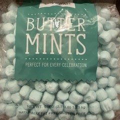 Blue Buttermints 2.75 Pound Pack Party Favors Decorations Soft Mint Candy